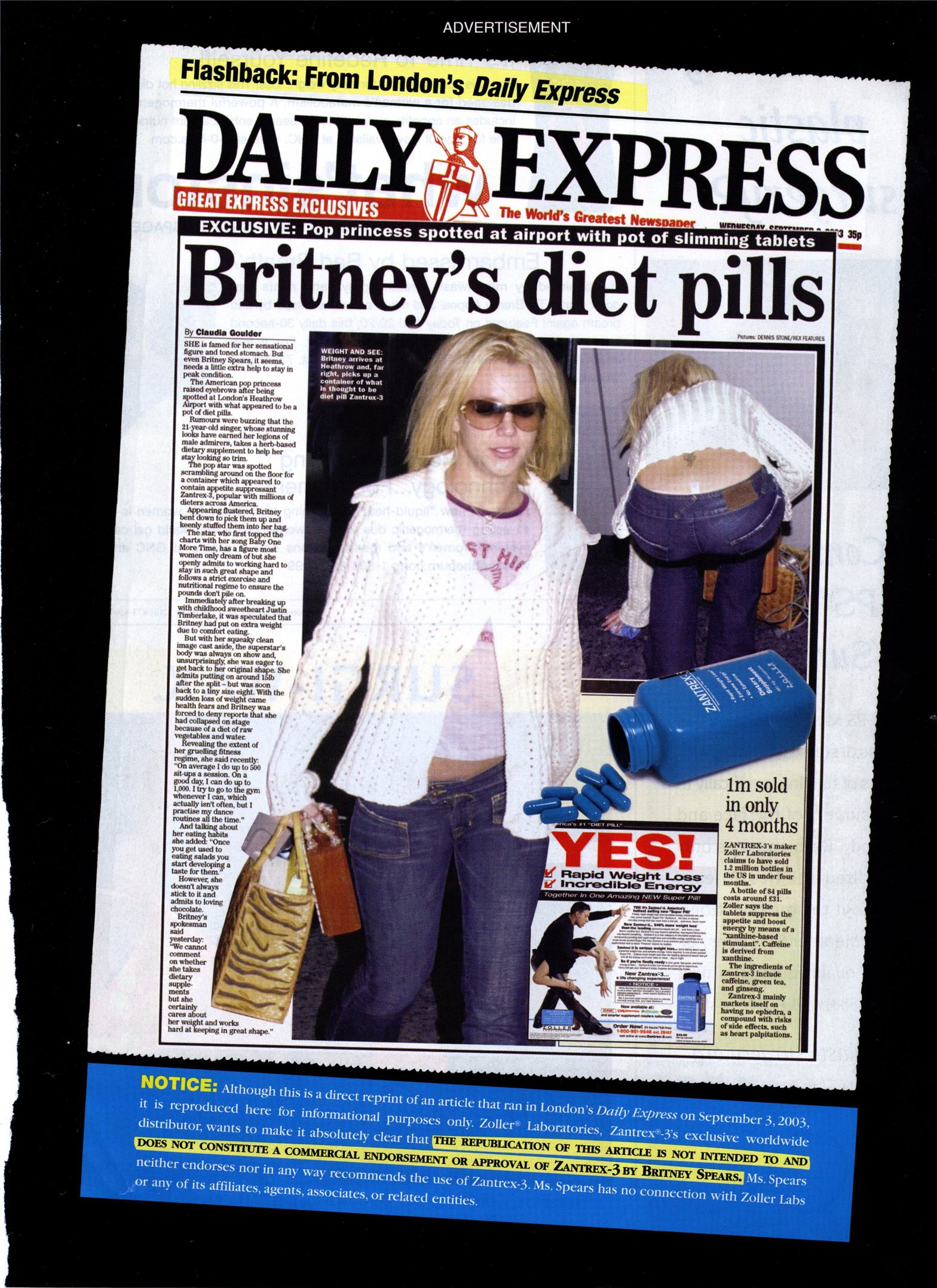 Britney Spears Amazing Diet Pills Weight Loss Ad 27